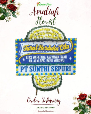 Papan Bunga Duka di Mangkalaya