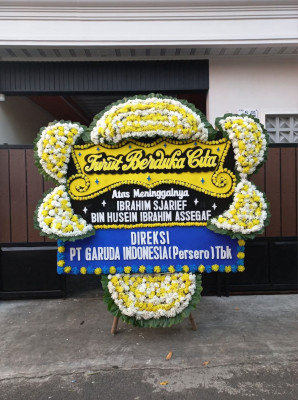 Papan Bunga Duka di Mangkalaya